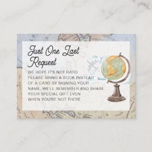 World Travel Book Request Enclosure