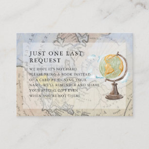 World Travel   Book Request Enclosure Card