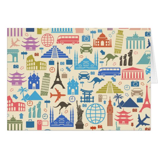 world travel cards (Front Horizontal)