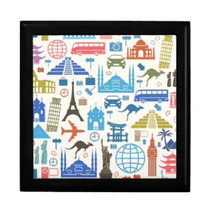 world travel gift box