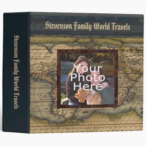 World Travel Photo Binder