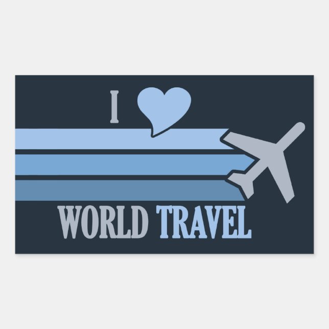 World Travel stickers (Front)