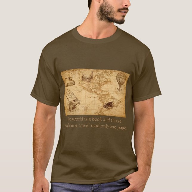 World travel t-shirt (Front)