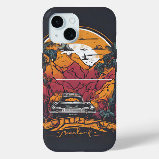 World Traveler Adventure Theme iPhone 15 Case