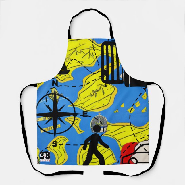 World Traveler Apron (Front)