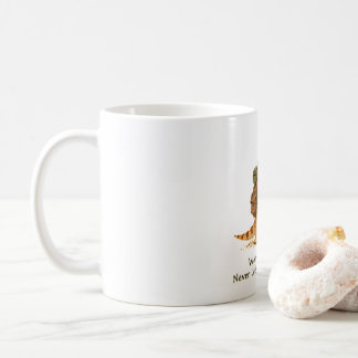 World Traveler Bearded Dragon Art Coffee Mug