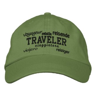 World Traveler - Embroidered Hat