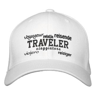 World Traveler - Embroidered Hat