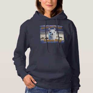World Traveler - Funny Alpaca Bag Hoodie