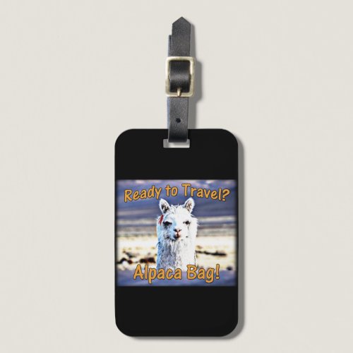 World Traveler - Funny Alpaca Bag Luggage Tag