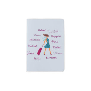 World Traveler Passport Holder