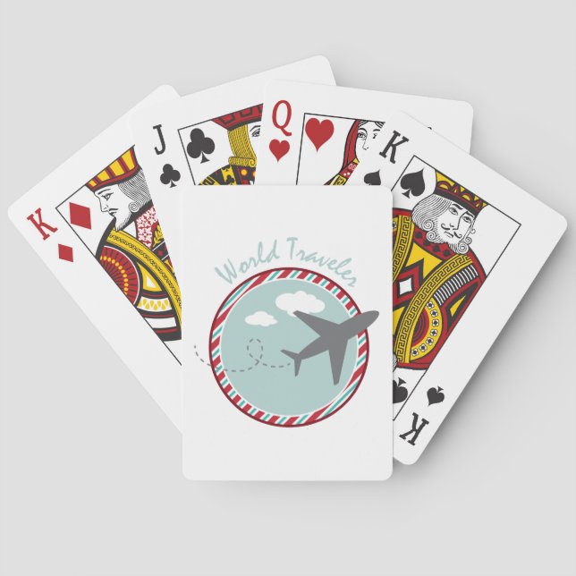 World Traveler Poker Cards (Back)
