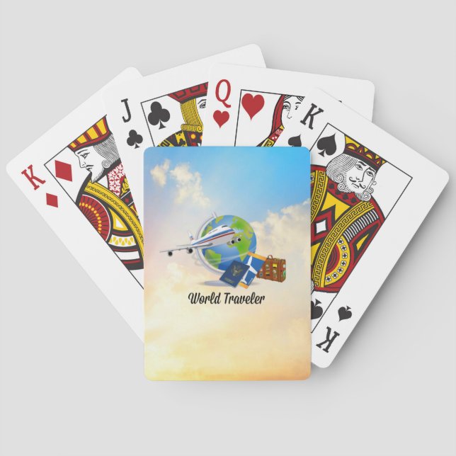 World Traveler,  Poker Cards (Back)
