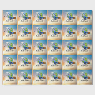 World Traveler, popular design, Wrapping Paper