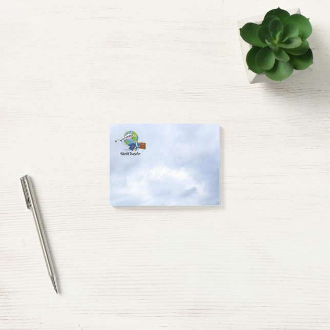 World Traveler  Post-it Notes (Office)