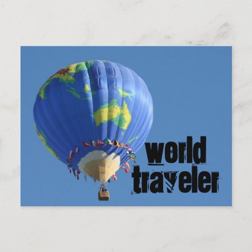 World Traveler Postcard