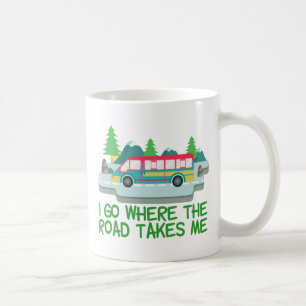 World Traveler RV Camper Road Trip Vacation Coffee Mug