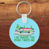 World Traveler RV Nomad Keychain | Zazzle