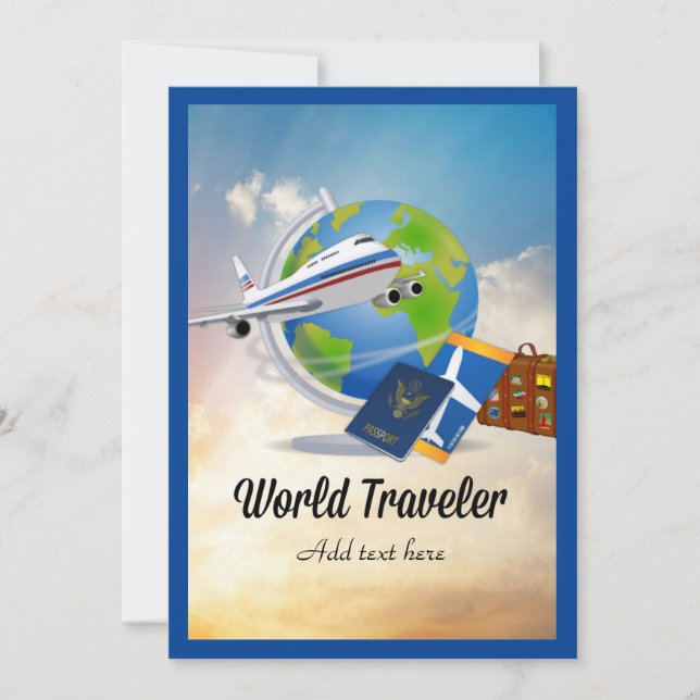 World traveler, TEMPLATE, Card (Front)