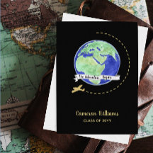 World Traveler The Adventure Begins Graduation