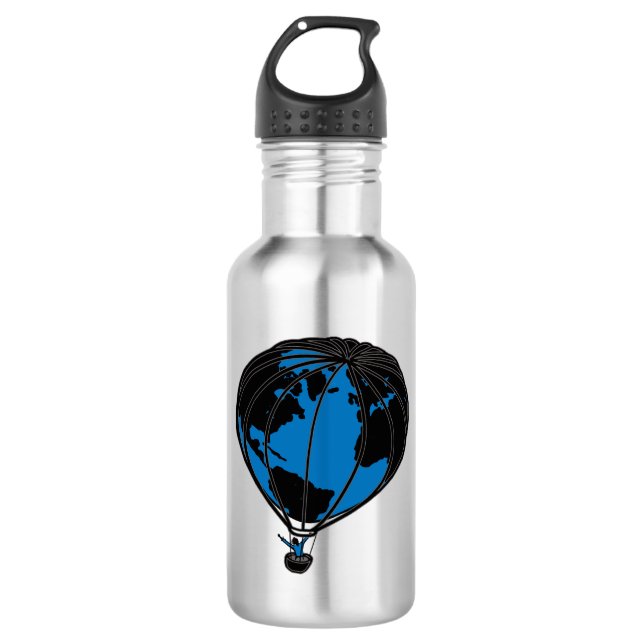 World Traveler Water Bottle (Front)