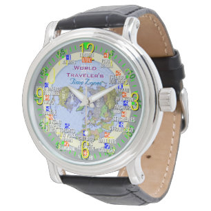 World Traveler's Time Zones Watch