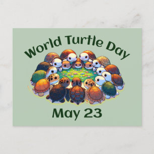 World Turtle  Day  Postcard