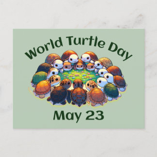 World Turtle Day Postcard