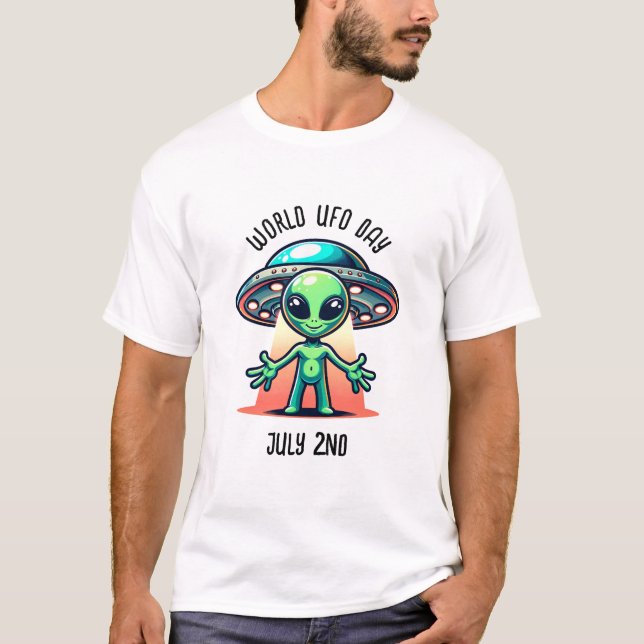 World UFO Day | July 2nd T-Shirt (Front)