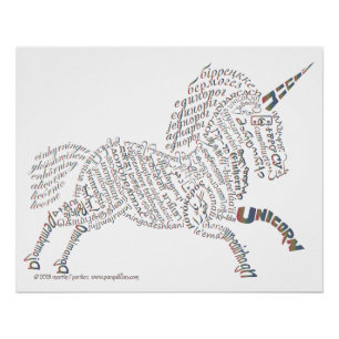 World Unicorn Poster