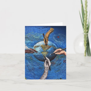 World Unity Graffiti Card