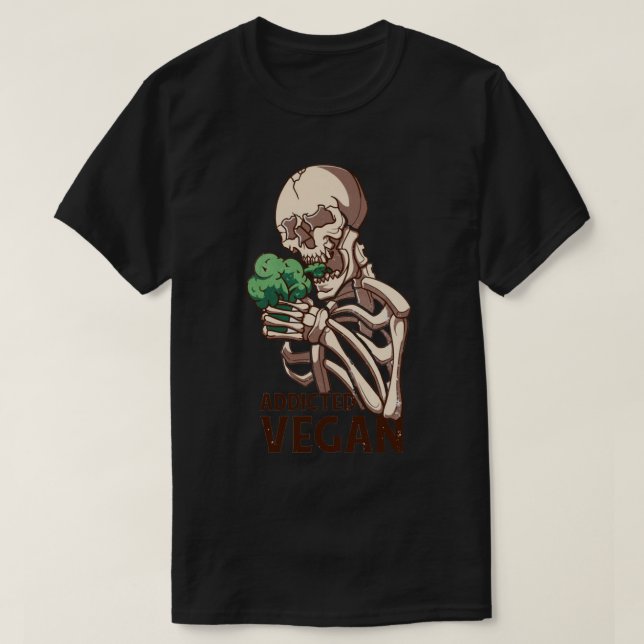 world vegan day-happy world vegan day-the future i T-Shirt (Design Front)