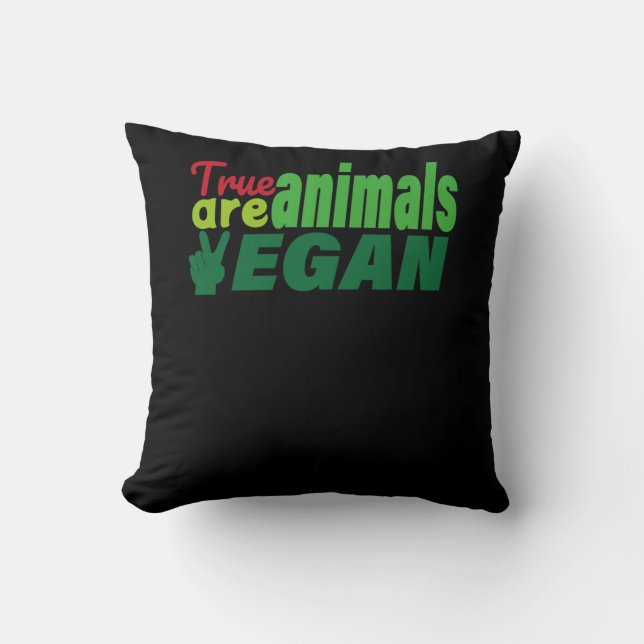 world vegetarian day  throw pillow (Front)
