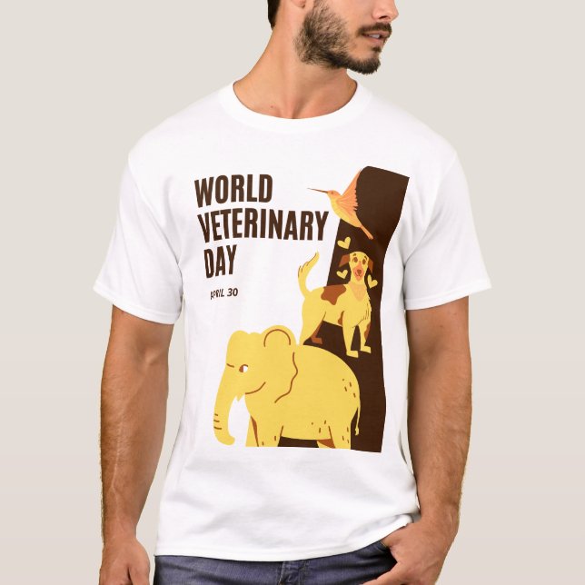 World Veterinary Day T-Shirt (Front)