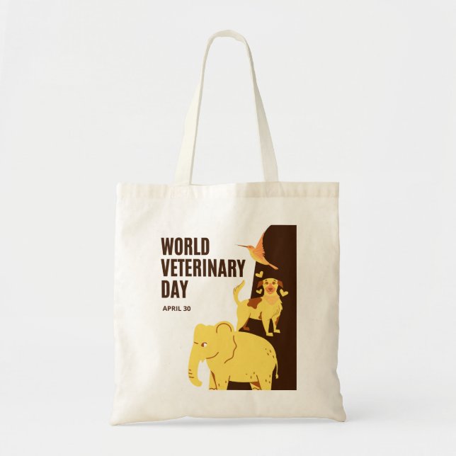 World Veterinary Day Tote Bag (Front)