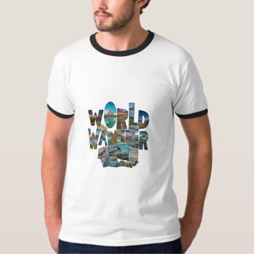 World Wanderer Explore the Globe in Style T_Shirt