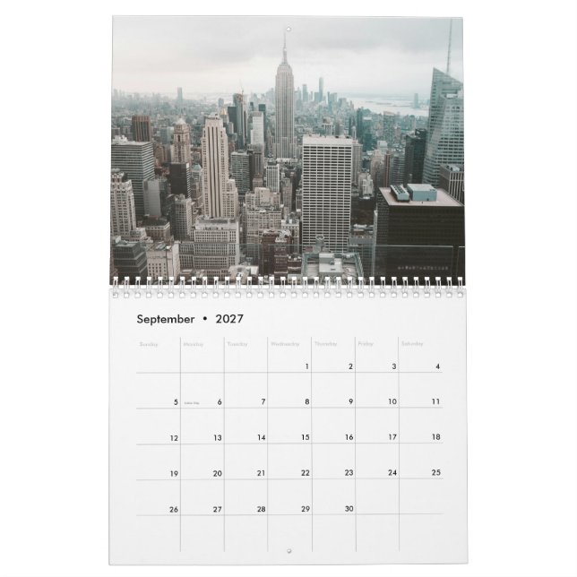 World Wanderlust: A Year of Exploration Calendar (Sep 2027)