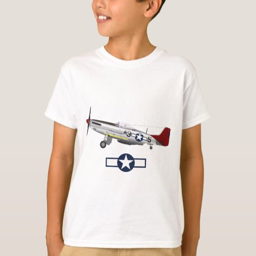 World War 2 American Airplanes T_Shirt