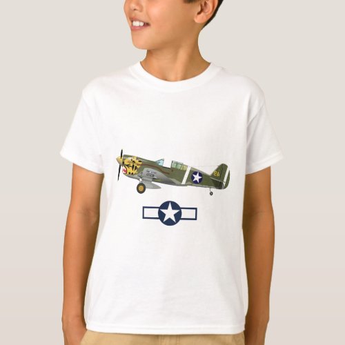 World War 2 American Airplanes T_Shirt