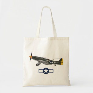 World War 2 American Airplanes Tote Bag