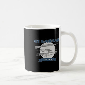 World War 2 Apparel M1 Garand - Uni-adults, Black, Coffee Mug