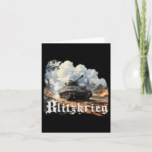 World War 2 Blitzkrieg Card