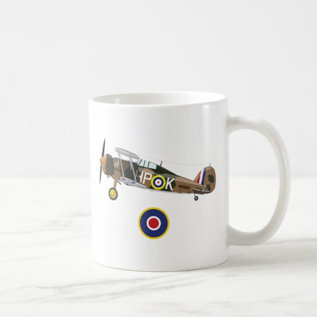 World War 2 British Airplanes Coffee Mug (Right)