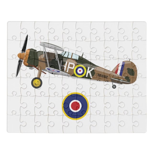 World War 2 British Airplanes Jigsaw Puzzle (Puzzle Horizontal)