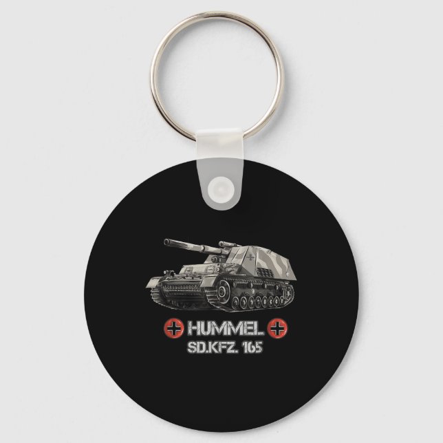 World War 2 German Self Propelled Artillery Hummel Keychain (Front)