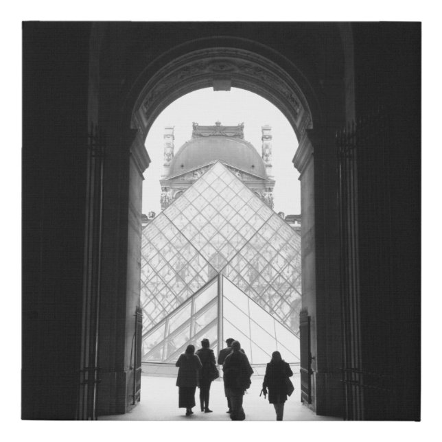 WORLD WAR 2 IN FRANCE FAUX CANVAS PRINT (Front)