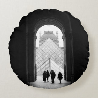 WORLD WAR 2 IN FRANCE ROUND PILLOW