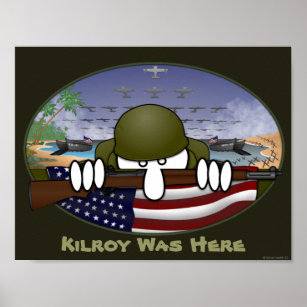 World War 2 Kilroy Poster 1