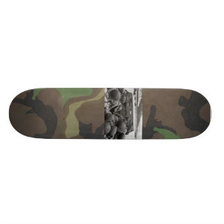 world war 2 skateboard d-day invasion deck