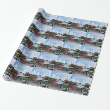 World War 2 US Navy T-34 Mentor trainer Wrapping Paper World War 2 US Navy T-34 Mentor trainer Wrapping Paper